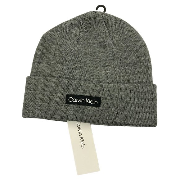 calvin klein reversible beanie